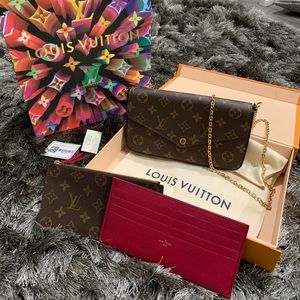 Louis Vuitton Felicie Pochette Monogram